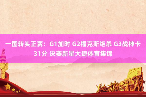 一图转头正赛：G1加时 G2福克斯绝杀 G3战神卡31分 决赛新星大捷体育集锦