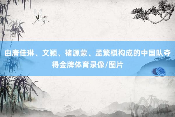 由唐佳琳、文颖、褚源蒙、孟繁棋构成的中国队夺得金牌体育录像/图片