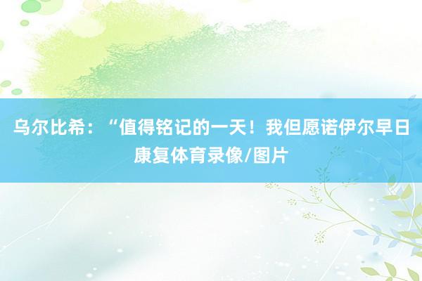 乌尔比希：“值得铭记的一天！我但愿诺伊尔早日康复体育录像/图片