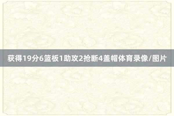 获得19分6篮板1助攻2抢断4盖帽体育录像/图片