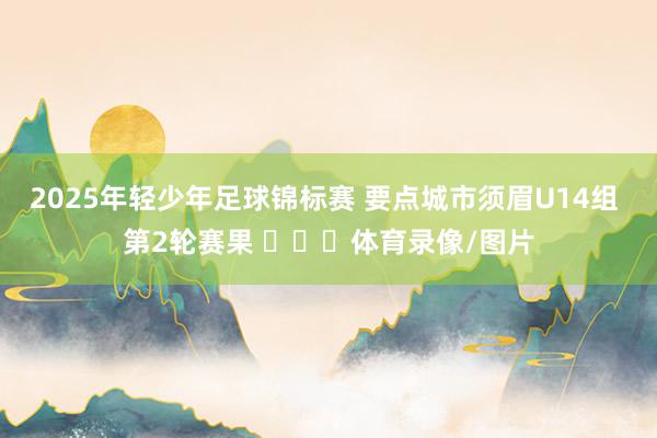 2025年轻少年足球锦标赛 要点城市须眉U14组 第2轮赛果 ​​​体育录像/图片