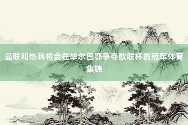 曼联和热刺将会在毕尔巴鄂争夺欧联杯的冠军体育集锦
