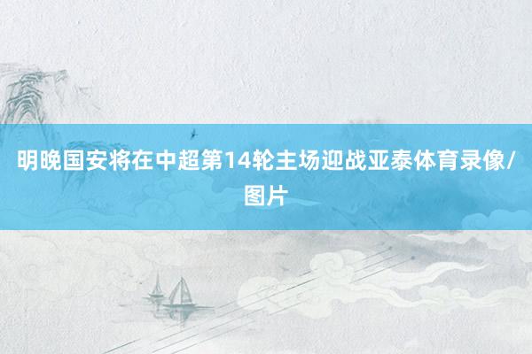 明晚国安将在中超第14轮主场迎战亚泰体育录像/图片