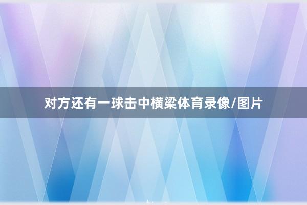 对方还有一球击中横梁体育录像/图片