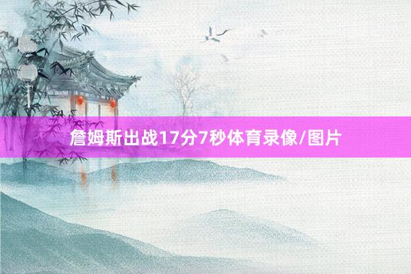 詹姆斯出战17分7秒体育录像/图片